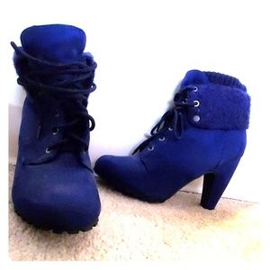Royal Blue booties